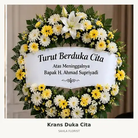Krans Bunga Duka Soppeng